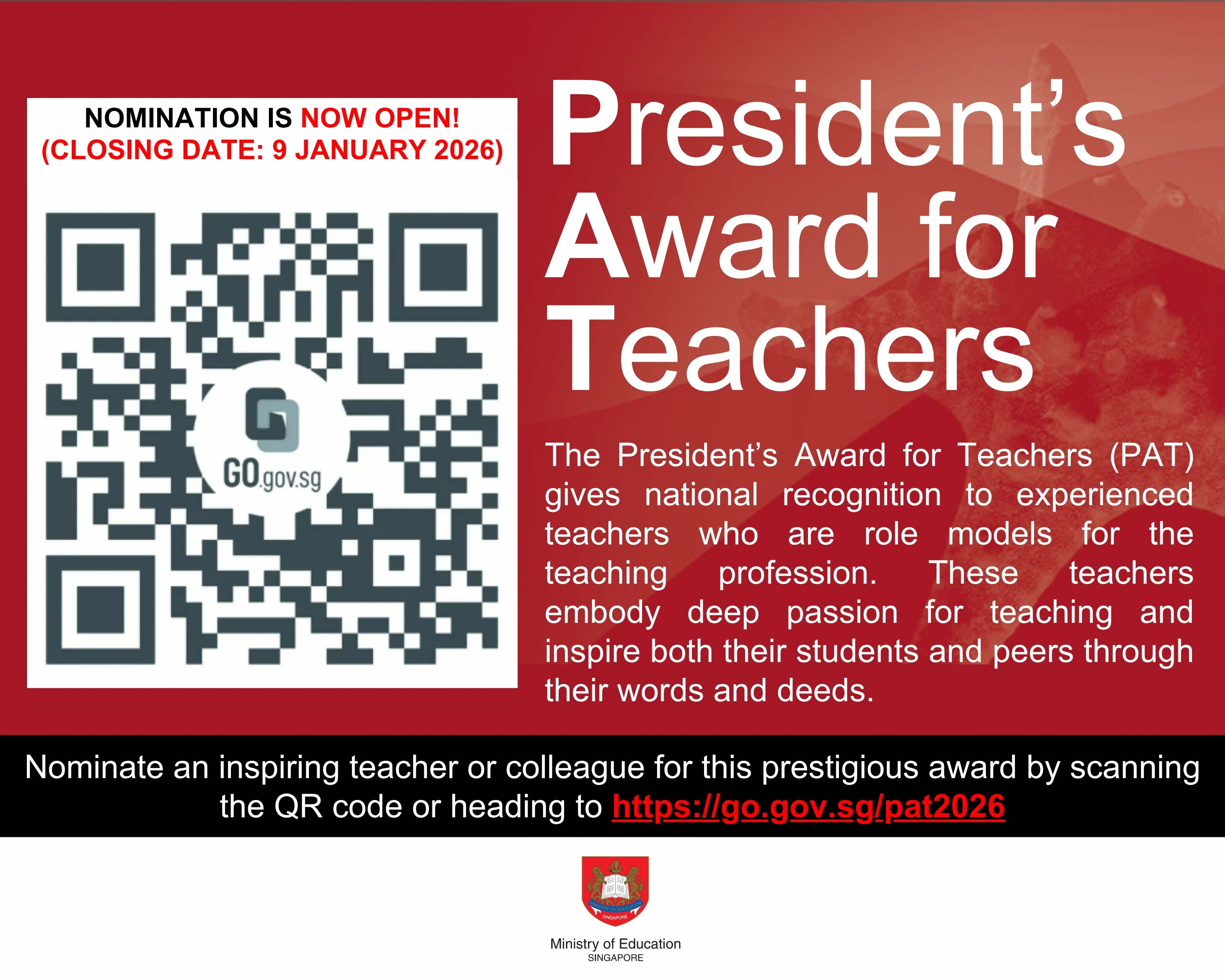 President's Award for Teachers